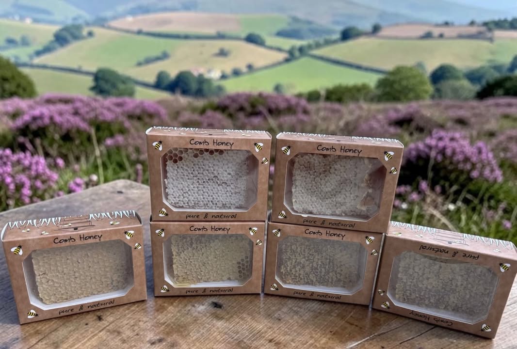 🍯Llandegla Honey, Pure Welsh Cut Comb honey🍯 Our beautiful, natural Welsh cut comb honey, produced…